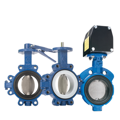 품질  Keystone F990 Series Butterfly Valve Pneumatic Actuator Flow Control Valve for Water 공장