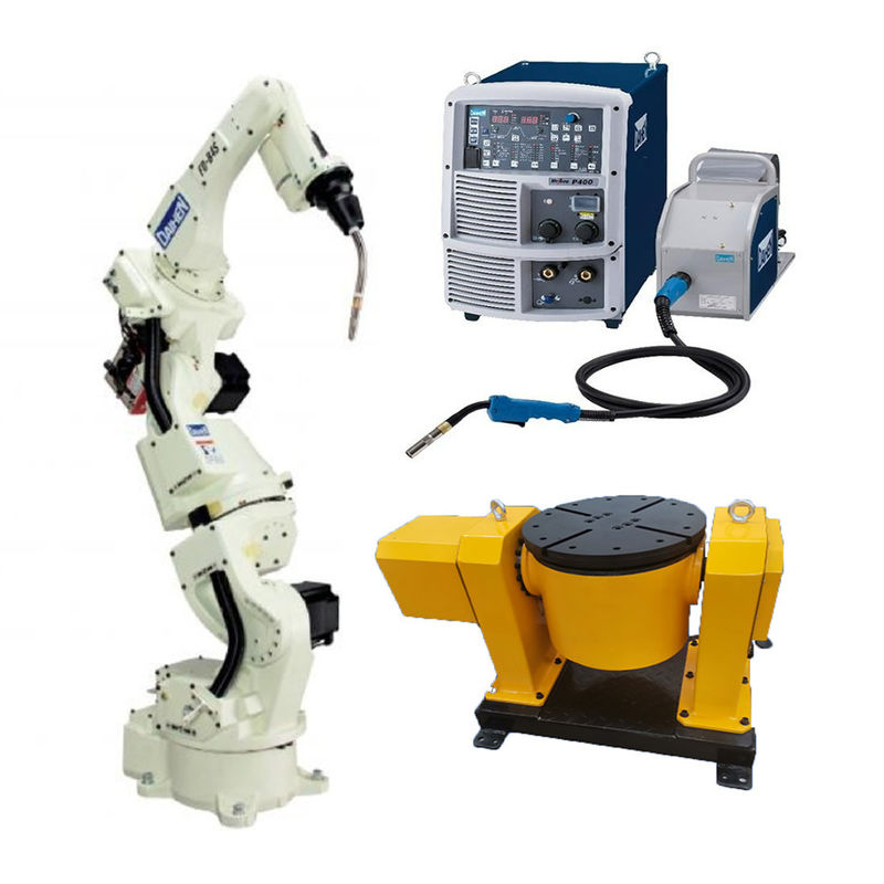mig mag welding robot FD-B4S 7 axis with P400 robotic welding machine ...