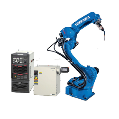 야스카와 AR1440 MIG 용접 로봇 12Kg 화물 1440 밀리미터는 파나소닉 350GL5 용접공 횃불에 도달합니다