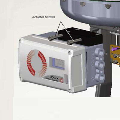 520MD Pneumatic Valve Positioner Flowserve Positioner와 함께 중국 브랜드 제어 밸브와 액추에이터