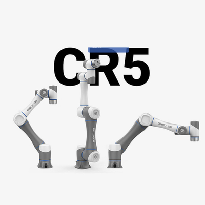 6 주축 교육적 로봇 DOBOT CR5 5KG 화물 900 밀리미터는 협력적 Cnc 팔에 도달합니다