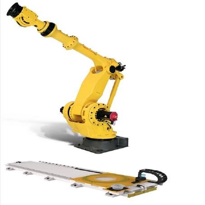산업적 화낙 로봇 팔은 GBS 로봇 철도로 M-900iB-280을 고르고 위치시킵니다