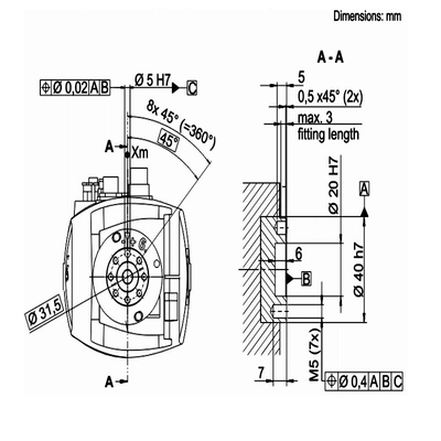 로봇 팔 KR10 R1420 KUKA 로봇을 용접하기 위한 GBS 로봇 선형 트렉 철도