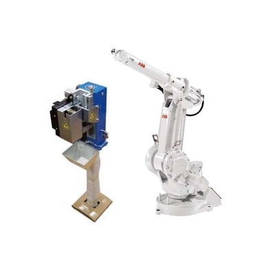 6 축 로봇 팔 ABB IRB 1410 용접 로봇 자동화를 위한 CNGBS 총 청소 스테이션