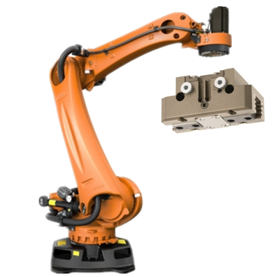 KR 120 R3200 PA Kuka 6 축 산업 로봇 팔 CNGBS 접착기 OEM로 재료 처리 장비 팔레팅 로봇
