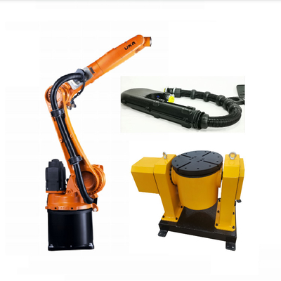 쿠카 로봇 팔 KR10 R1420 CNGBS 포지셔너로 용접 작업소