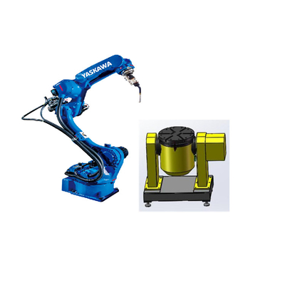 YASKAWA 로봇 AR1440 1440MM 6 축 로봇 팔으로 도달 CNGBS 로봇 포지셔너로 용접 기계