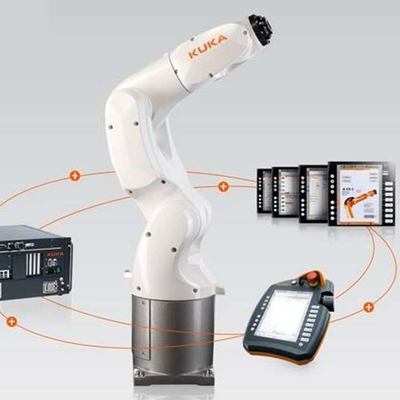 6 축 Kuka 로봇 팔 KR 10 R1100-2 자동 처리 로봇을 위한 CNGBS 로봇 급변기