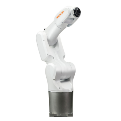 KUKA 코봇 KR 4 R600 픽 앤 플래시 머신으로 온로봇 그립퍼를 취급하기 위해