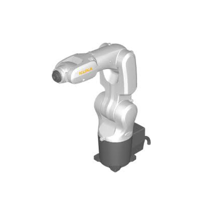 KUKA 코봇 KR 4 R600 픽 앤 플래시 머신으로 온로봇 그립퍼를 취급하기 위해