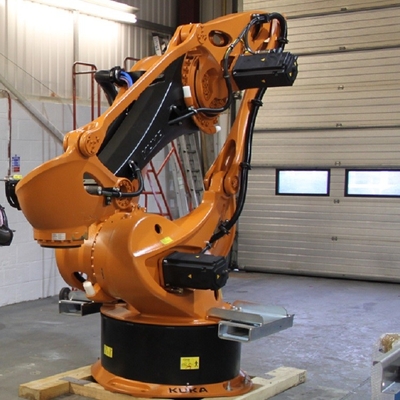 KUKA 로봇 KR 120 R3200 PA 120KG 유료물량 및 3195MM의 팔레팅 로봇
