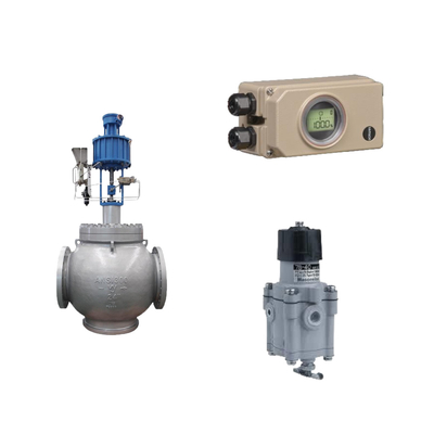 하드 통신과 함께 Pneumatic 제어 밸브 삼슨 전자 Pneumatic 3730-3 포지셔너와 Masoneilan 78-40 필터