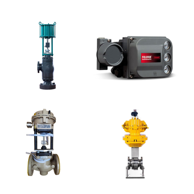 유명한 중국산 제어 밸브 피셔 DVC6200 Pneumatic 밸브 포지셔너와 함께