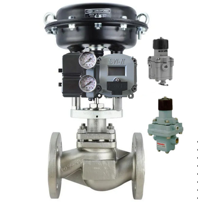 Masoneilan SVI2 Pneumatic 제어 밸브 포지셔너 및 규제 78-40 재고