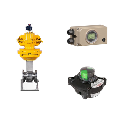정밀한 Pneumatic 제어 액추에이터와 삼슨 스마트 밸브 포지셔너 3730