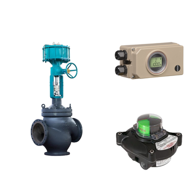 Pneumatic 제어 액추에이터와 삼슨 스마트 밸브 포지셔너 3730-3