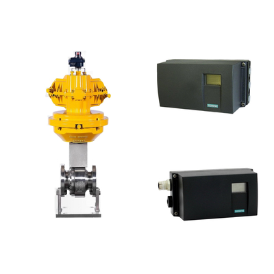 시멘스 SIPART PS2 밸브 포지셔너와 함께 중국의 Pneumatic 밸브 알루미늄과 함께 폴리카보네이트 장치