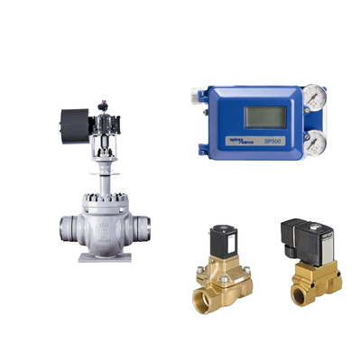 Pneumatic Spirax Sarco 스마트 밸브 포지셔너 SP500 그리고 버커트 전자기 밸브