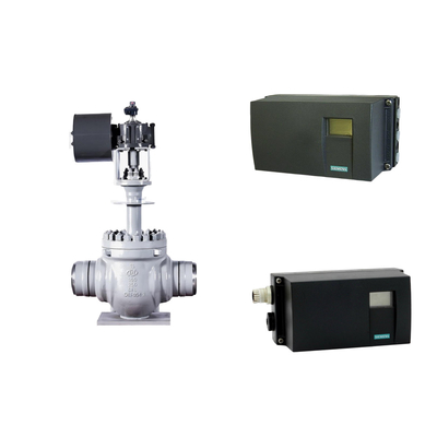 Pneumatic 제어 밸브 위치 시멘스 SIPART PS2 및 피셔 67CFR 필터 조절기