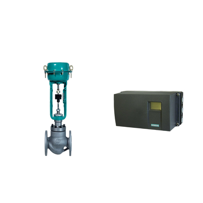 Pneumatic 제어 밸브 위치 시멘스 SIPART PS2 및 피셔 67CFR 필터 조절기