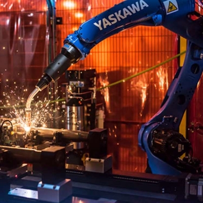 6 축 용접 로봇 팔 Yaskawa AR2010 자동 용접 로봇을 위한 CNGBS 로봇 옷과 함께