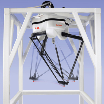 ABB 4 축 로봇 팔 IRB 360-1 CNGBS 가이드 레일과 함께 OEM 처리용 조립 기계