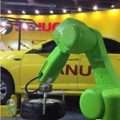6 축 Fanuc CRX-5iA 코봇 로봇 팔과 CNGBS 로봇 옷