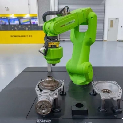 6 축 Fanuc CRX-5iA 코봇 로봇 팔과 CNGBS 로봇 옷