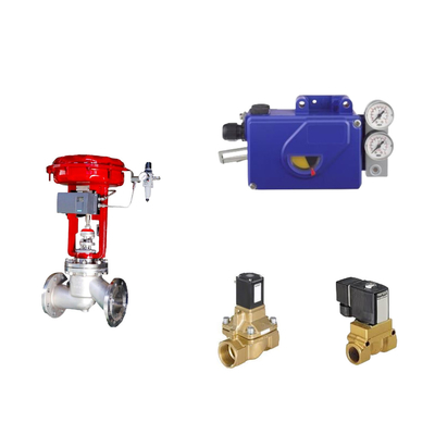 FOXBORO 밸브 스마트 포지셔너 SRD991 SRD981 Pneumatic 제어 볼 밸브 및 ASCO 또는 Burkert 소레노이드 밸브