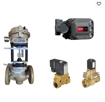 FISHER DVC6200 Burkert Brass Solenoid Valve 6524 24DVC 고온 저항성 2/2 방향 변막