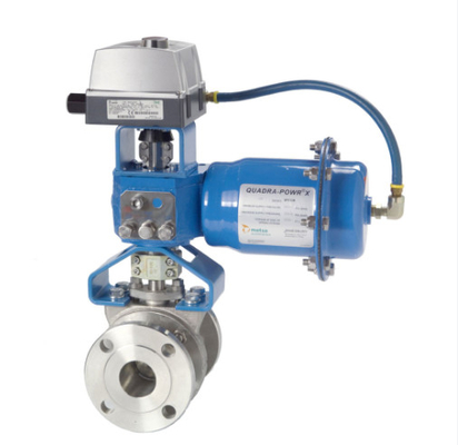 Mesto NELES 포지셔너 ND7000 및 2/2 실행 ASCO Brass Solenoid 밸브와 24DVC 고온 저항