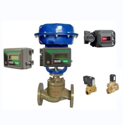 FISHER DVC6200 Burkert Brass Solenoid Valve 6524 고온 내성 2/2-Way 대막과 함께