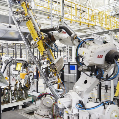 ABB 로봇 IRB 6700-150/3.2 6 축 로봇 팔로 재료 취급용 산업용 로봇