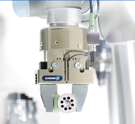 식품 산업 공장에서 FANUC,IRB6700 및 KR210 로봇을 위한 SCHUNK 로봇 손잡이