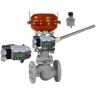 원본 MASONEILAN 모델 SVI3 Pneumatic Positioner 및 규제 78-40과 함께 중국 공기 제어 밸브