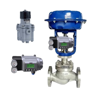 원본 MASONEILAN 모델 SVI3 Pneumatic Positioner 및 규제 78-40과 함께 중국 공기 제어 밸브