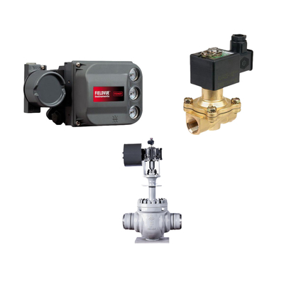 성능 진단 PD 단일 작용 FISHER DVC6200 디지털 밸브 컨트롤러와 ASCO 밸브와 제어 밸브