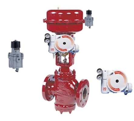 Pneumatic 제어 밸브 공장 Flowserve 로직스 3200MD-28 3200MD-14 밸브 포지셔너를 채택