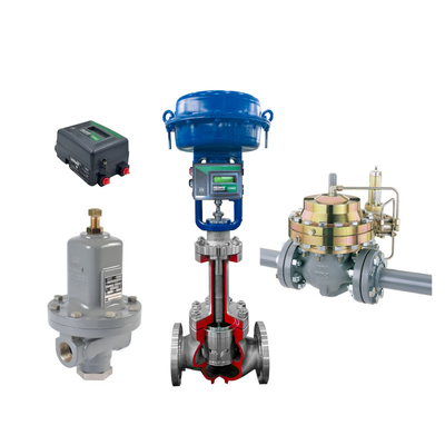 필터 압력 절감 밸브와 함께 Pneumatic 대막 조절 밸브 및 피셔 DVC2000