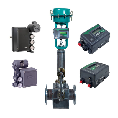필터 압력 절감 밸브와 함께 Pneumatic 대막 조절 밸브 및 피셔 DVC2000