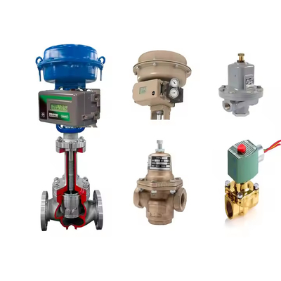 피셔 MR95 압력 조절 밸브 및 DVC2000 위치기 및 Samson 3277 Pneumatic Actuator Pneumatic Valve 부품