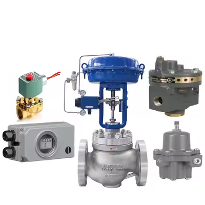 Wuzhong ATS Pneumatic 제어 밸브 67CFR 필터 조절기와 피셔 DVC2000 밸브 포지토너