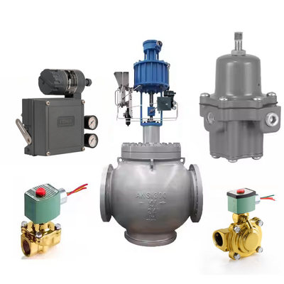 Wuzhong ATS Pneumatic 제어 밸브 67CFR 필터 조절기와 피셔 DVC2000 밸브 포지토너