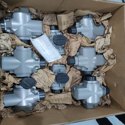 Auma SA 전기 액추에이터와 AM 제어 공 밸브 제어 밸브 중국 천연 가스 규제 스키드