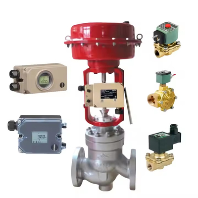 재고 SAMSON 4763 3730 3725 HART Pneumatic Valve Positioners With China Pneumatic Control Valve 중국 공압 제어 밸브와 함께