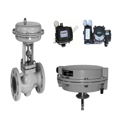 산슨 3241 밸브 밸브 및 3271 Pneumatic Actuator, 국내에서 생산된 고품질 밸브 포지셔너를 장착