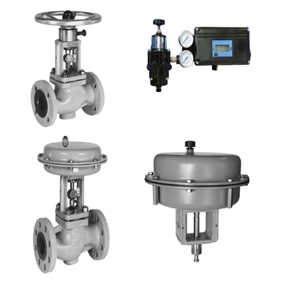 산슨 3241 밸브 밸브 및 3271 Pneumatic Actuator, 국내 생산 밸브 포지셔너를 장착