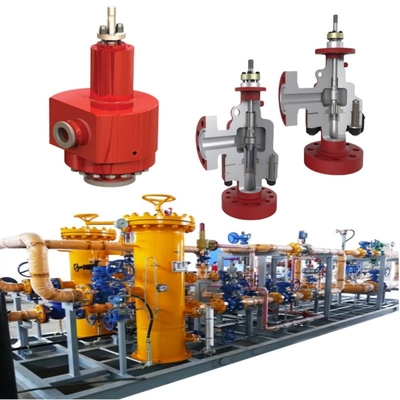 플랜지 제어 밸브 산슨 PN1.6~42MPa ANSI 150~2500LB 피침형 또는 O 링 좌석 DN15~DN600