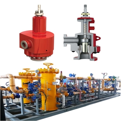 플랜지 제어 밸브 산슨 PN1.6~42MPa ANSI 150~2500LB 피침형 또는 O 링 좌석 DN15~DN600