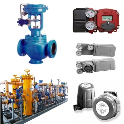 아즈빌 야마타케 HLC HTS 제어 밸브와 PSA1 PSA4 PSA6 Pneumatic Actuators